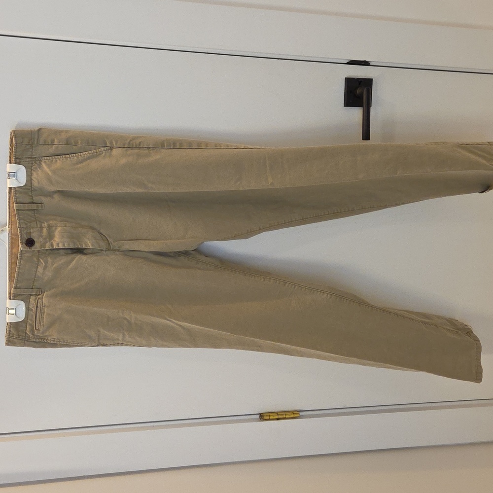 GAP The Lived In Straight 34x34 Khaki Pants